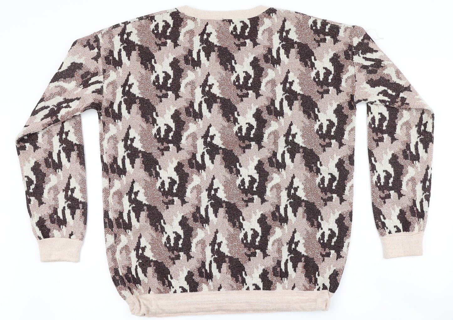 NEXT Womens Multicoloured Animal Print  Pullover Jumper Size 12