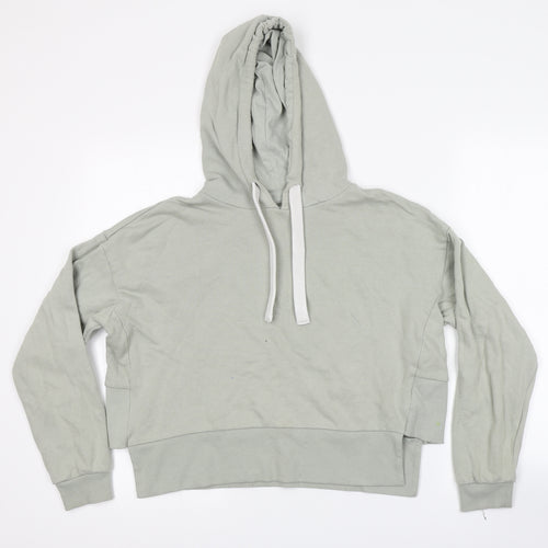 Sinsay Womens Green   Pullover Hoodie Size XS