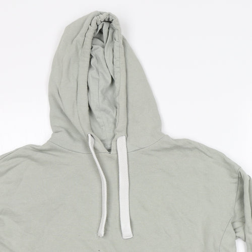 Sinsay Womens Green   Pullover Hoodie Size XS