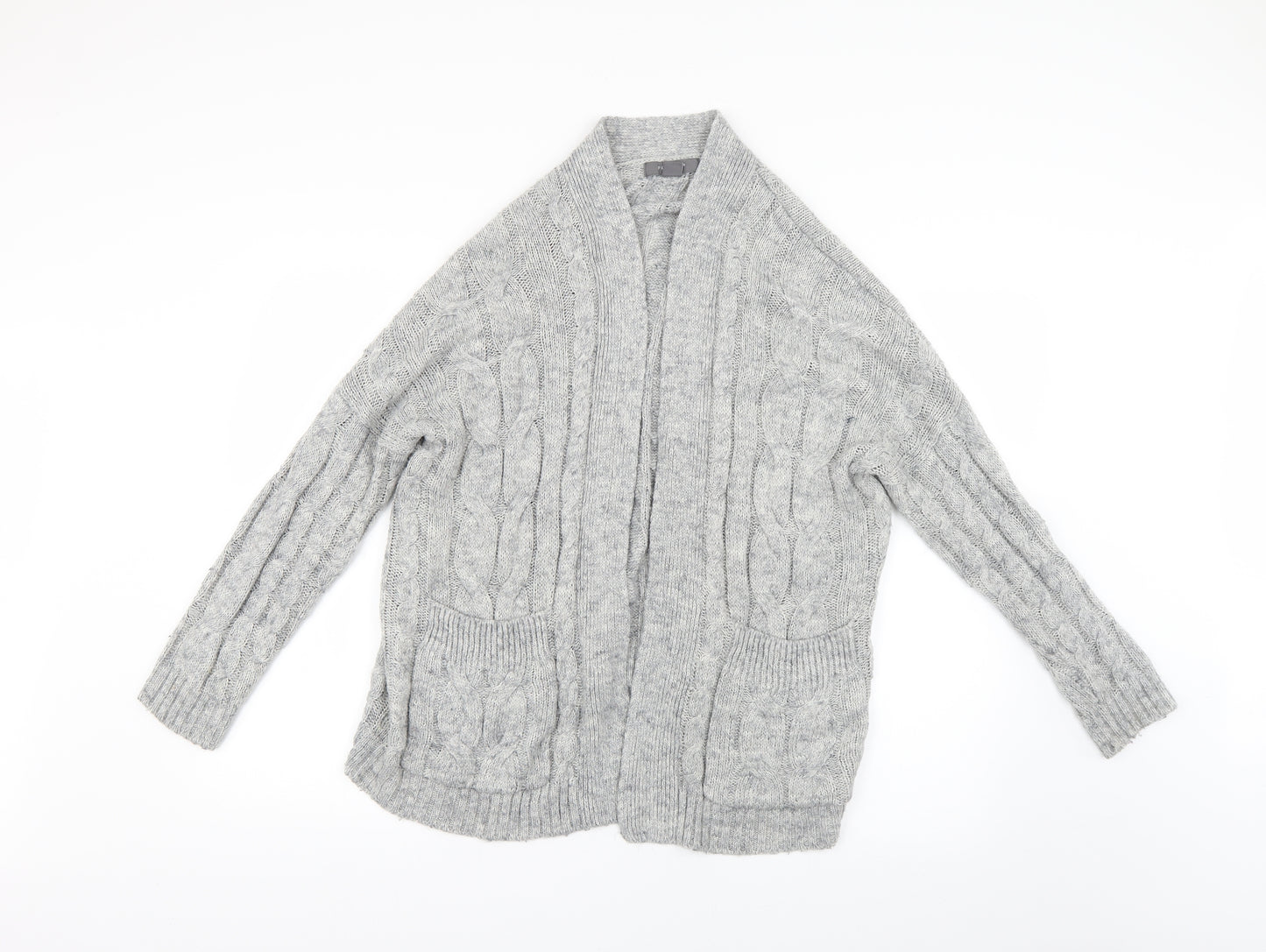 Primark Womens Grey   Cardigan Jumper Size 10