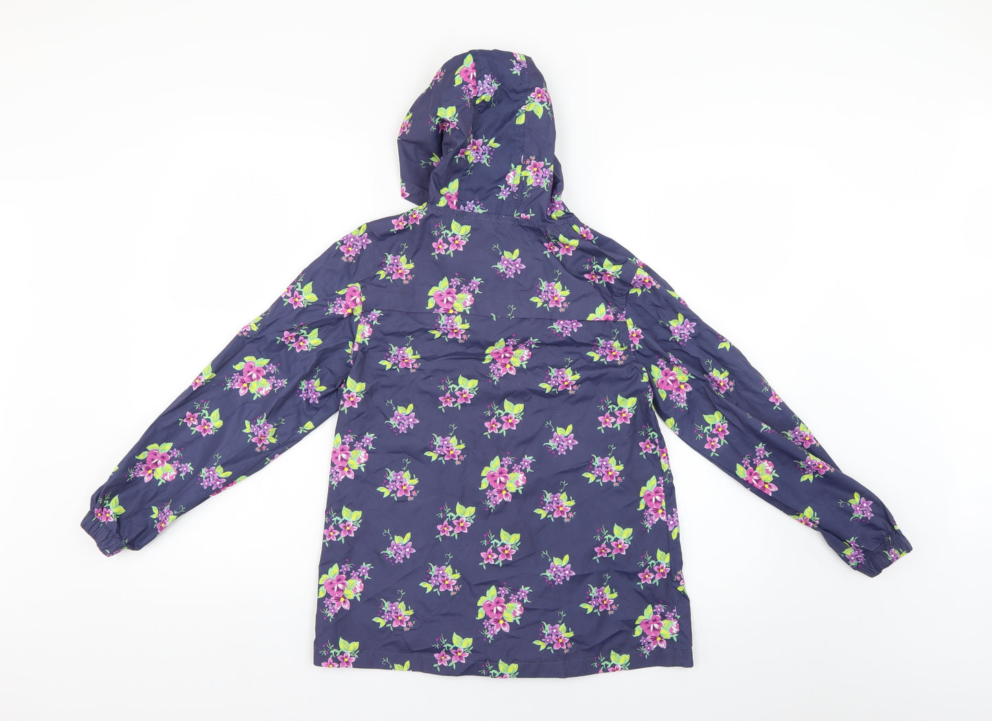 yd Girls Multicoloured Flecked  Rain Coat Coat Size 11-12 Years