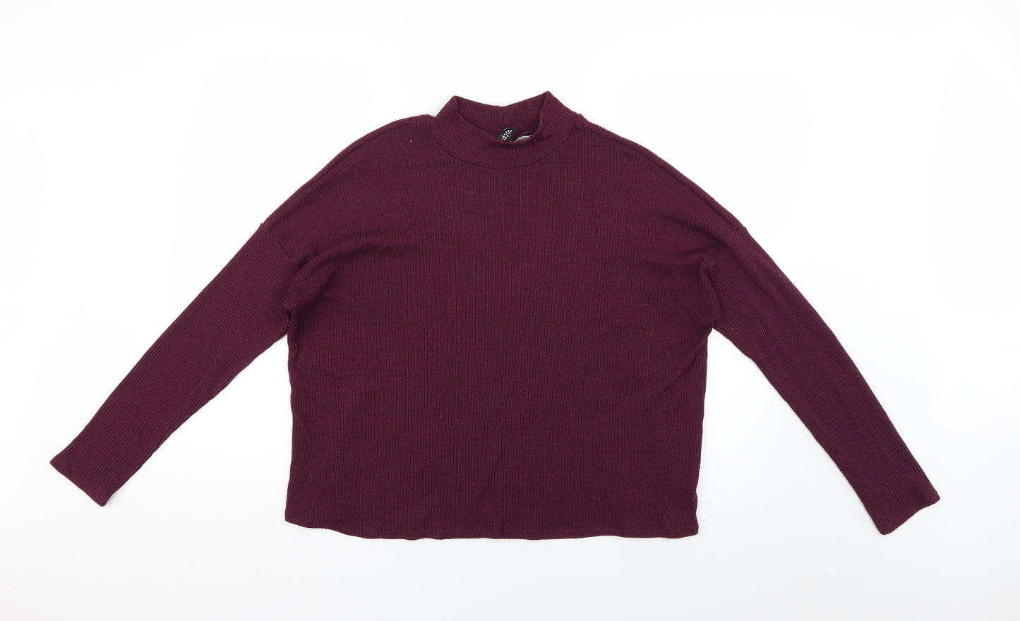 H&M Womens Purple   Basic Blouse Size M