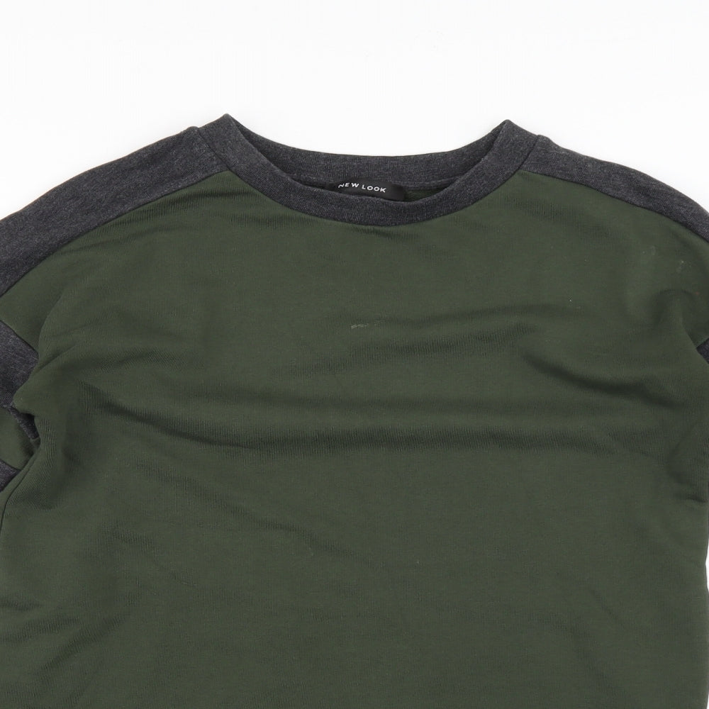New Look Womens Green   Jumper Dress  Size 8