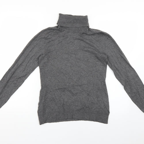 Soaked in Luxury Womens Grey   Basic Blouse Size S