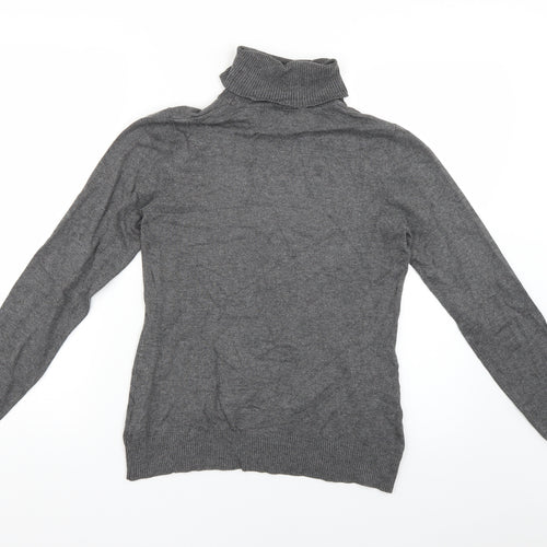 Soaked in Luxury Womens Grey   Basic Blouse Size S