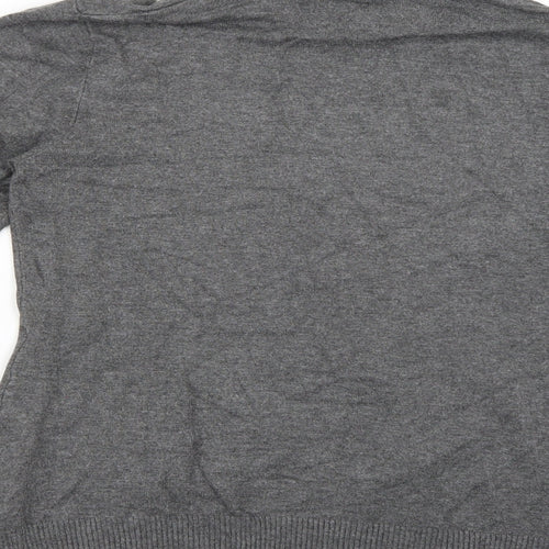 Soaked in Luxury Womens Grey   Basic Blouse Size S