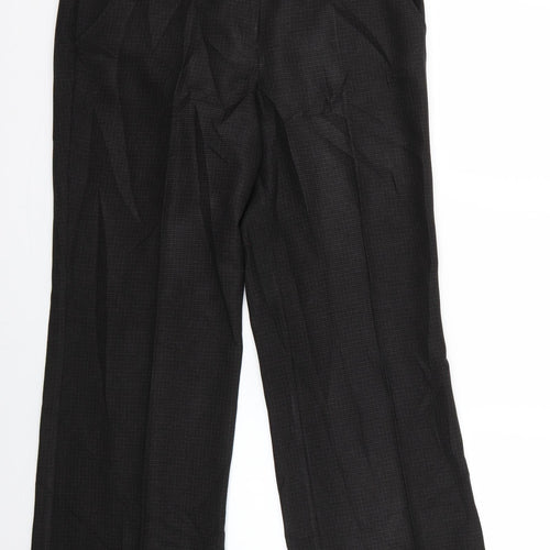 F&F Womens Brown Check  Trousers  Size 12 L26 in