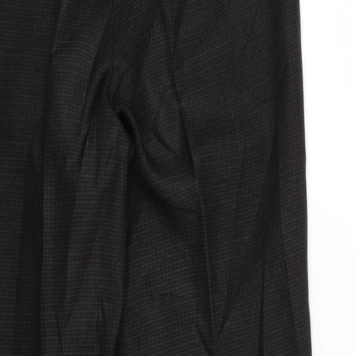 F&F Womens Brown Check  Trousers  Size 12 L26 in