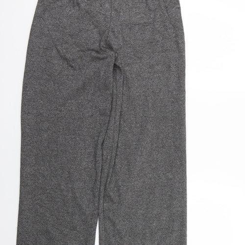 TU Womens Grey Check  Trousers  Size 14 L28 in