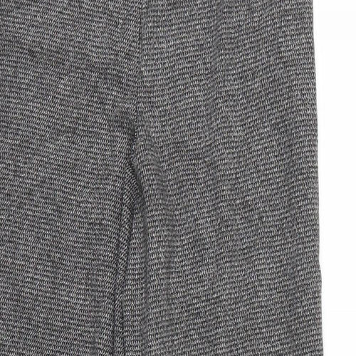 TU Womens Grey Check  Trousers  Size 14 L28 in