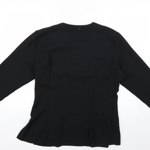 styles Womens Black   Jacket Blazer Size 14