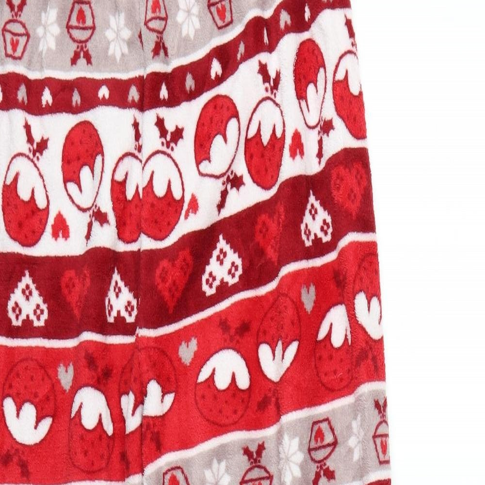 Love to Lounge Womens Multicoloured Geometric  Babydoll Pyjama Pants Size 14  - Christmas