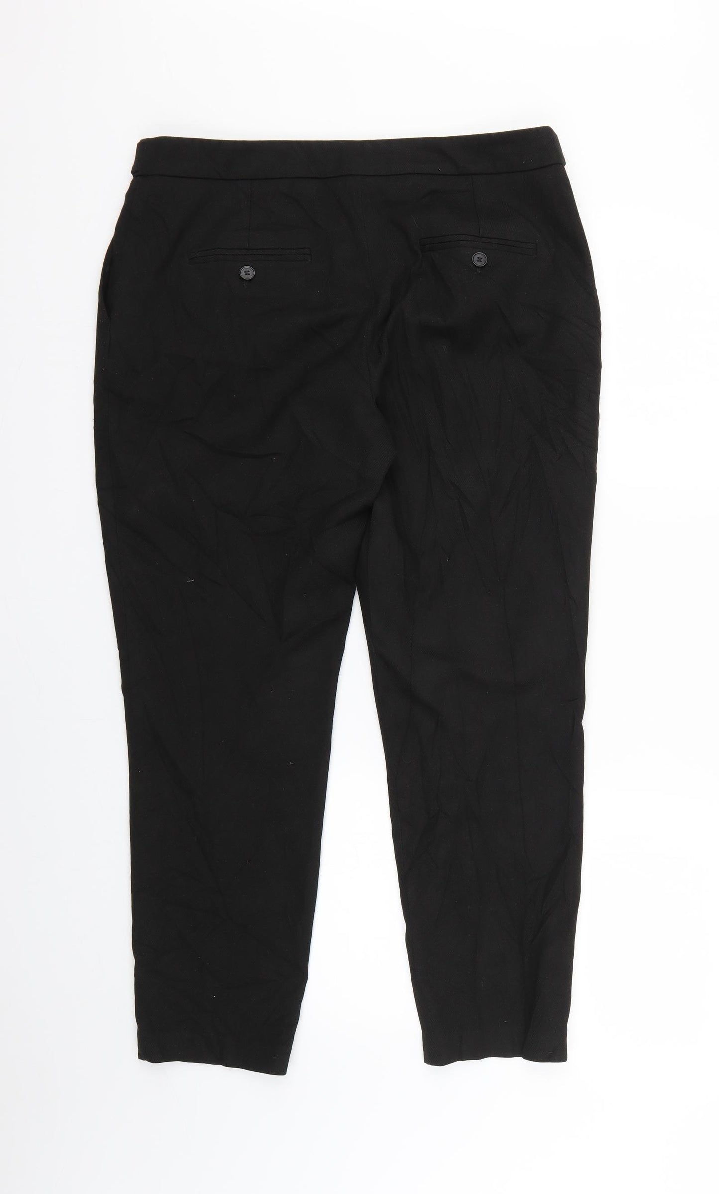NEXT Womens Black   Sweatpants Trousers Size 12 L25 in