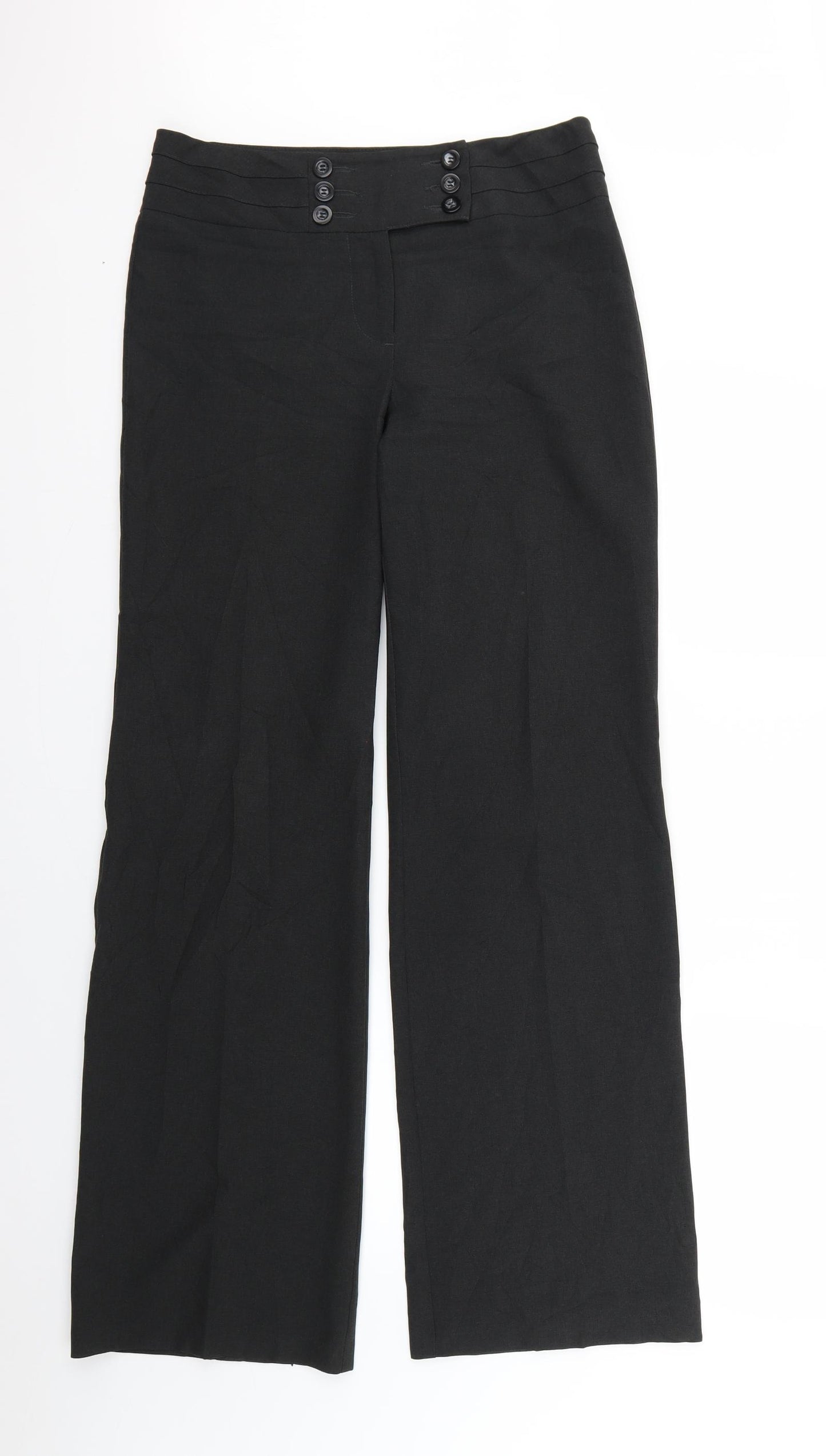 Marks and Spencer Womens Grey   Trousers  Size 10 L30 in
