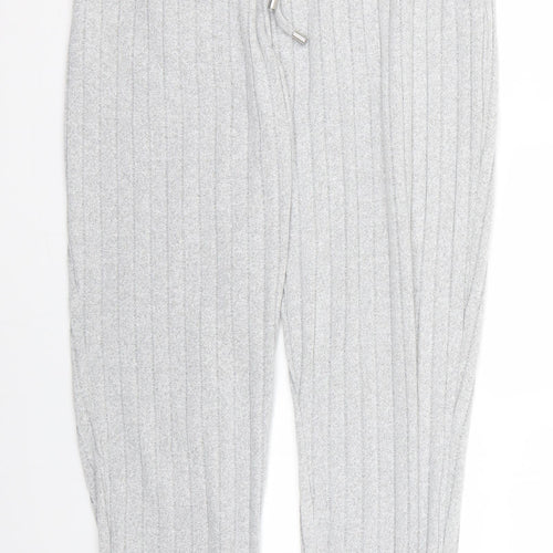 NEXT Womens Grey   Jogger Trousers Size 10 L26 in