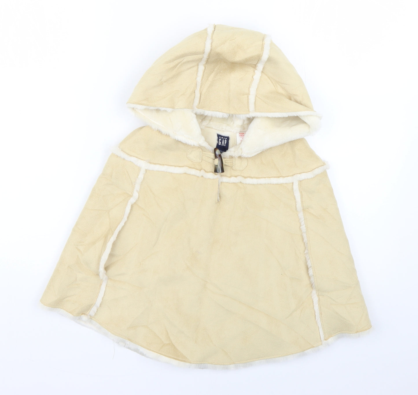 Gap Baby Yellow   Overcoat Poncho Size 18-24 Months