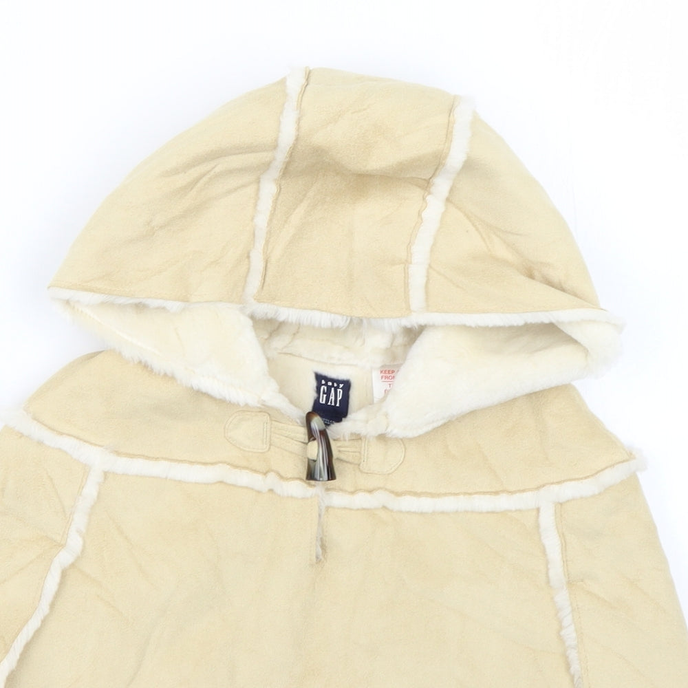 Gap Baby Yellow   Overcoat Poncho Size 18-24 Months