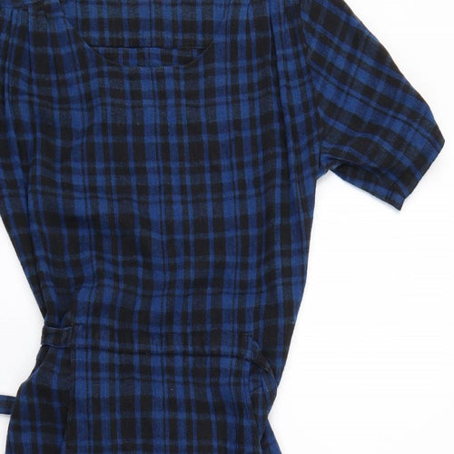 People Tree Womens Multicoloured Check  Skater Dress  Size 12
