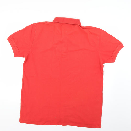 George Mens Red    Polo Size L