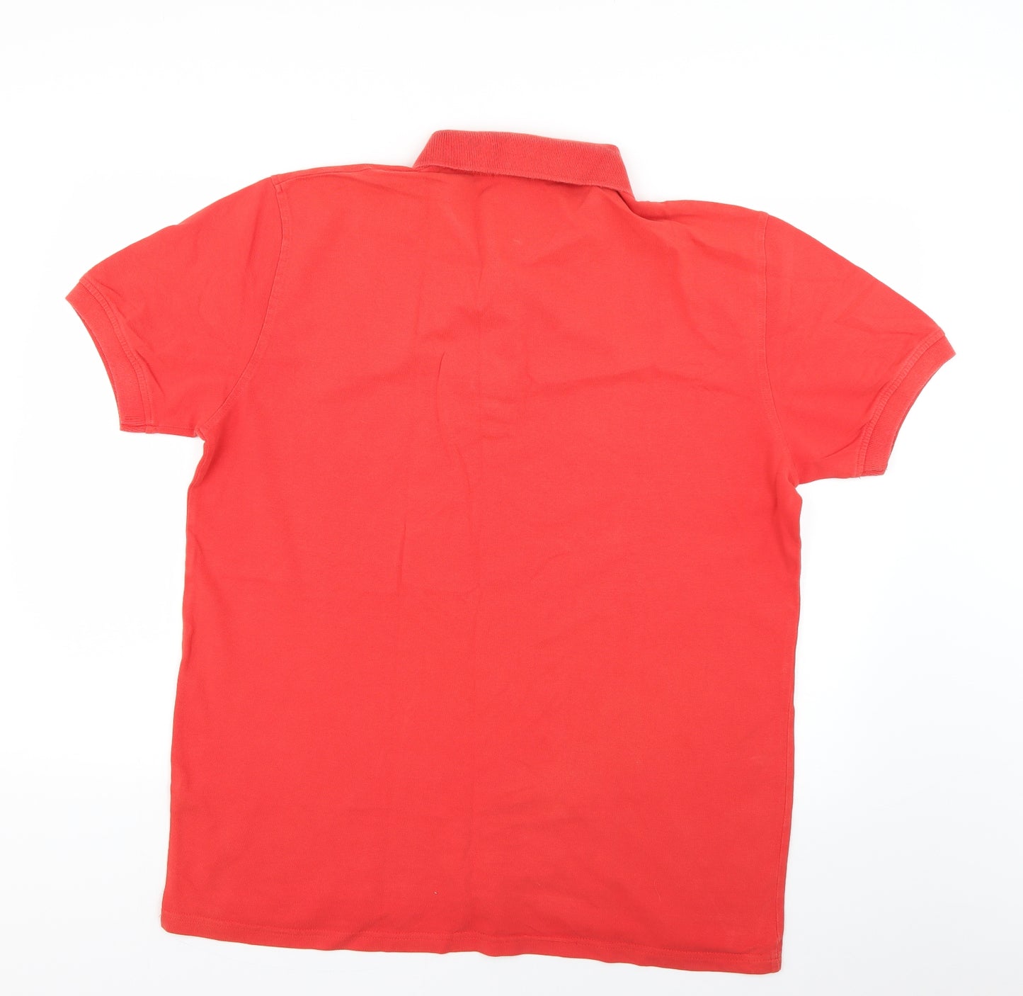 George Mens Red    Polo Size L