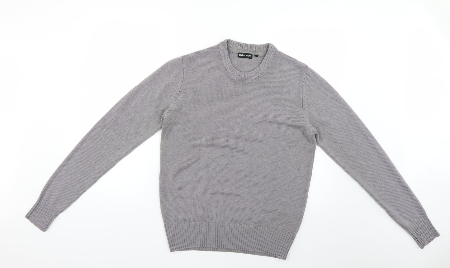 d&h men Womens Grey   Pullover Jumper Size L