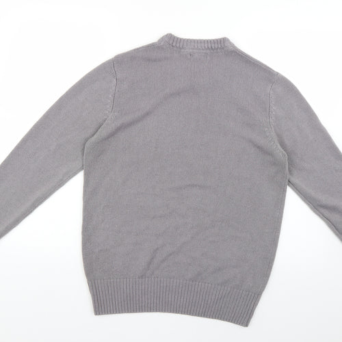 d&h men Womens Grey   Pullover Jumper Size L