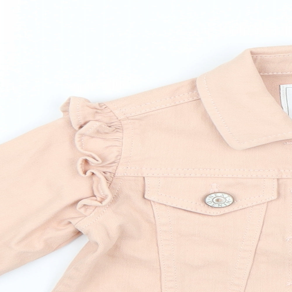 NEXT Girls Pink   Jacket Coat Size 3 Years