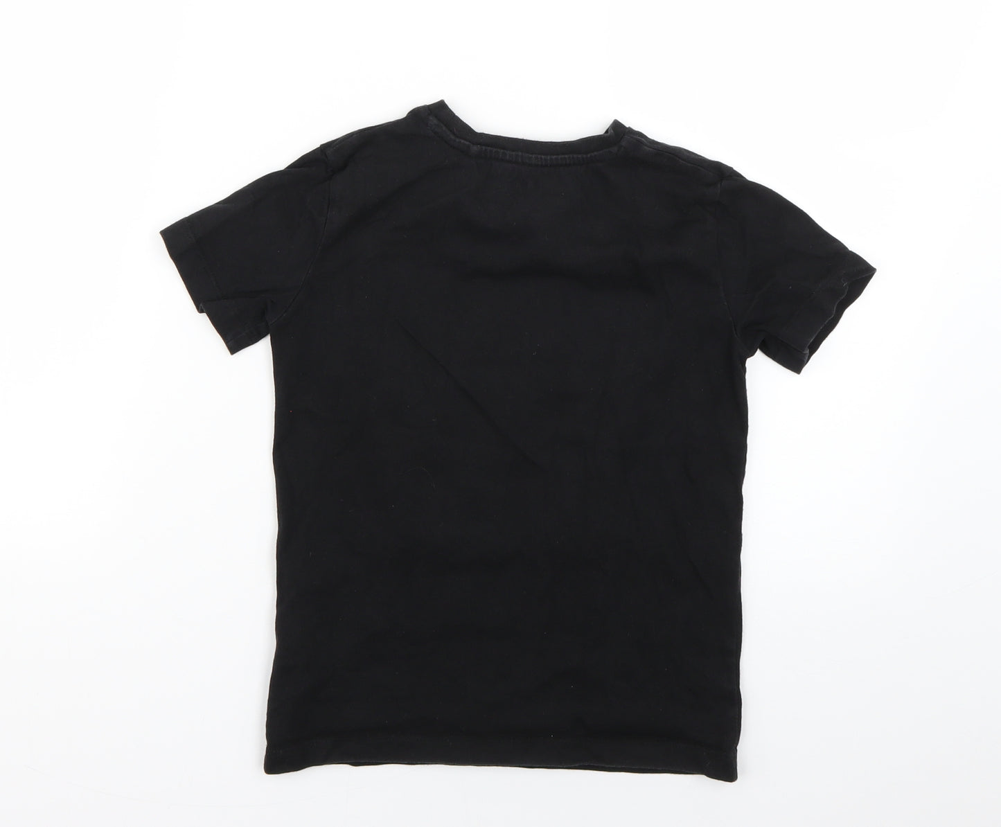 NEXT Boys Beige Geometric  Basic T-Shirt Size 6 Years