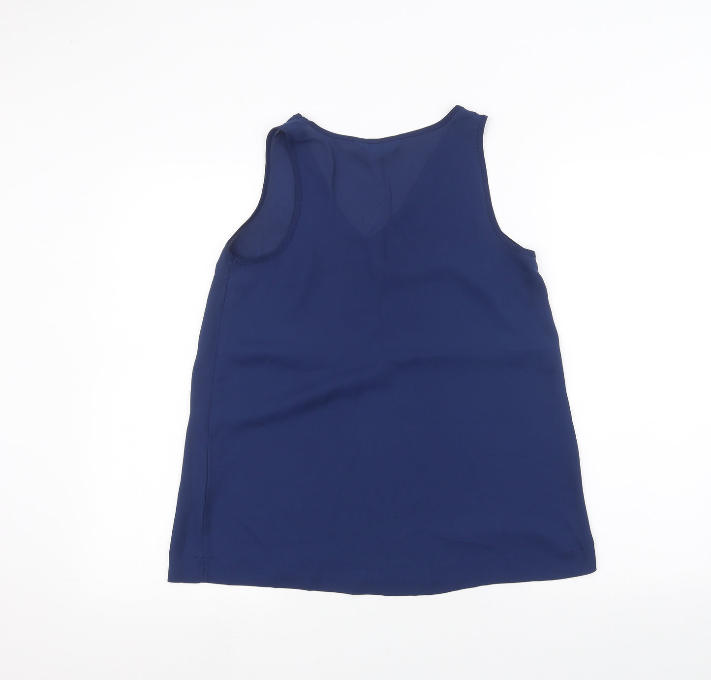Dorothy Perkins Womens Blue   Basic Blouse Size 8