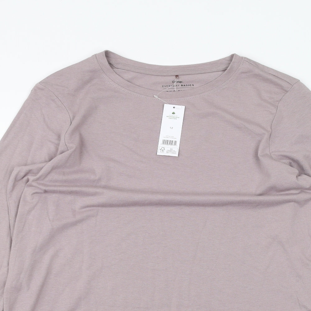 George Womens Pink   Basic T-Shirt Size 12