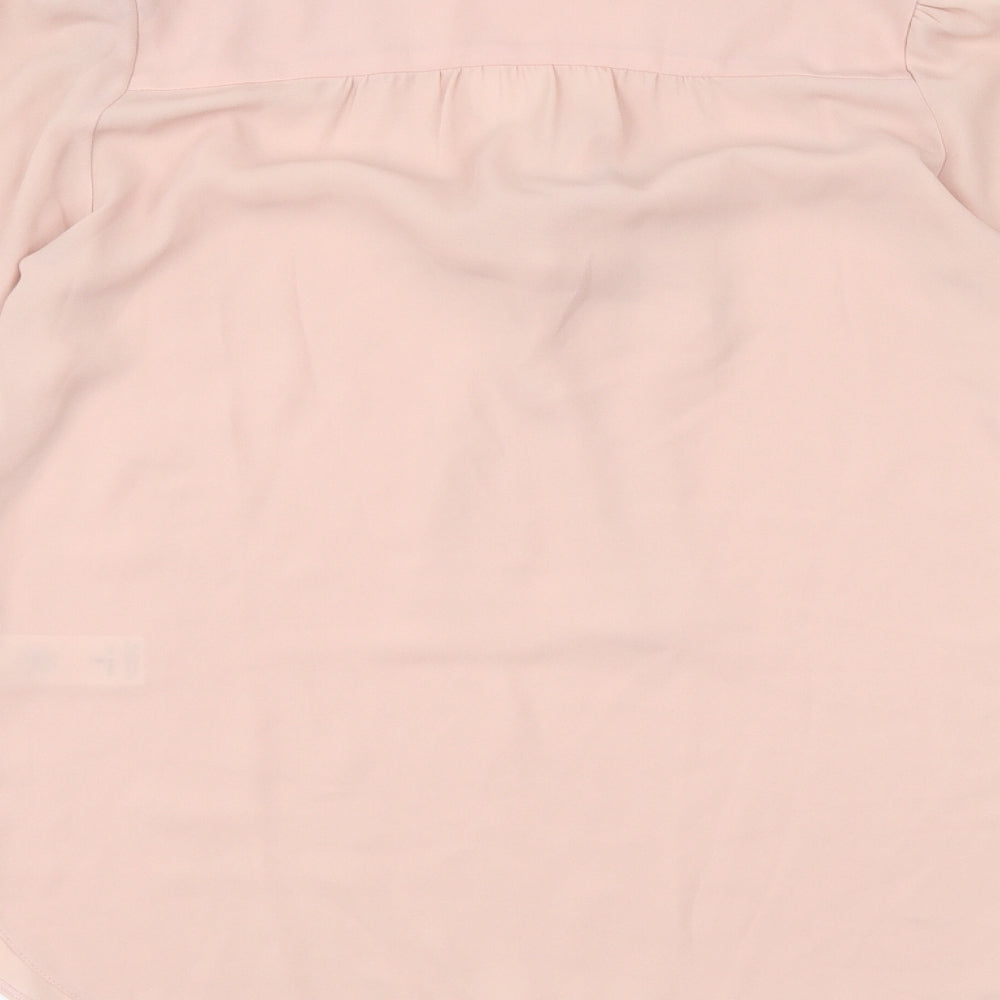 Dorothy Perkins Womens Pink   Basic Blouse Size 8