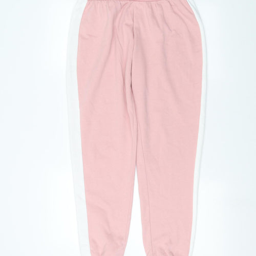 Papaya Womens Pink   Sweatpants Trousers Size M L28 in