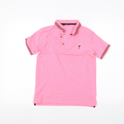 George Girls Pink   Basic Polo Size 9-10 Years