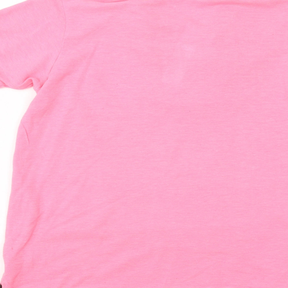 George Girls Pink   Basic Polo Size 9-10 Years