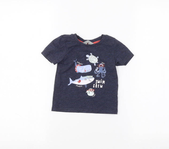 Primark Baby Blue Basic T-Shirt Size 12-18 Months