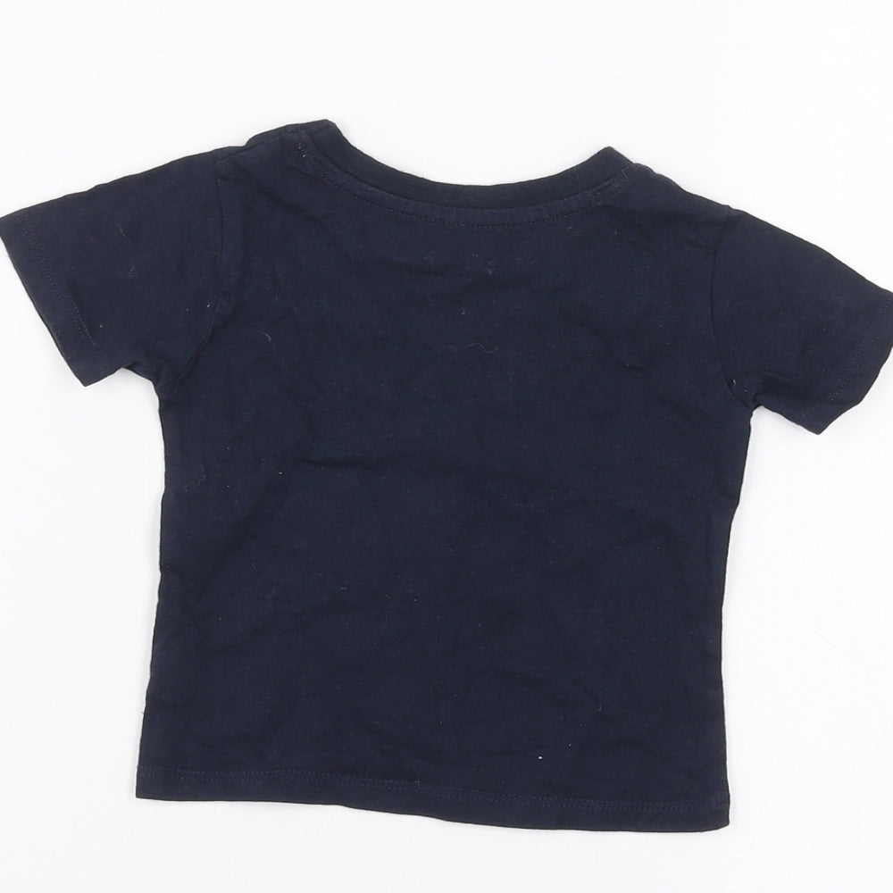 Primark Baby Blue   Basic T-Shirt Size 9-12 Months