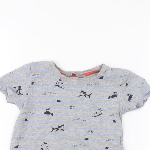 Primark Baby Grey   Basic T-Shirt Size 12-18 Months