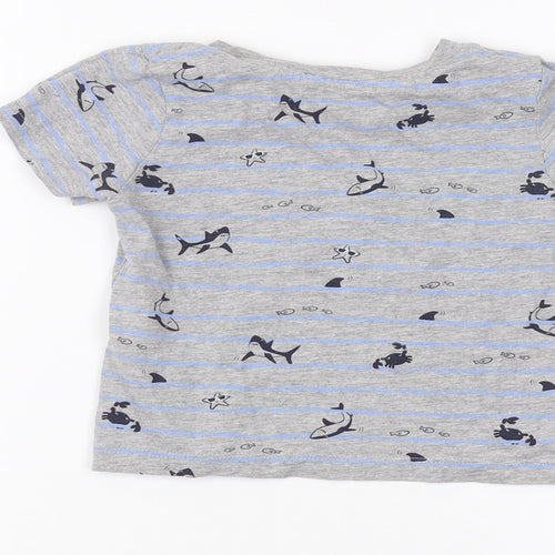 Primark Baby Grey   Basic T-Shirt Size 12-18 Months