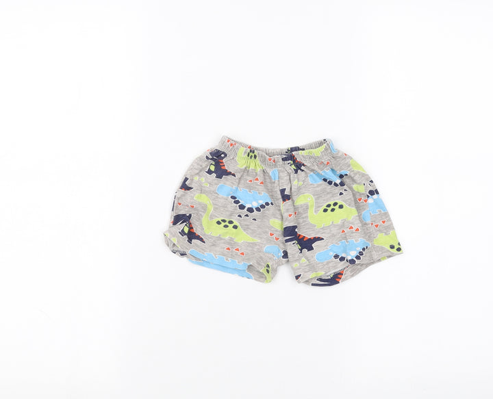 Kids Baby Grey Cropped Trousers Size 18-24 Months