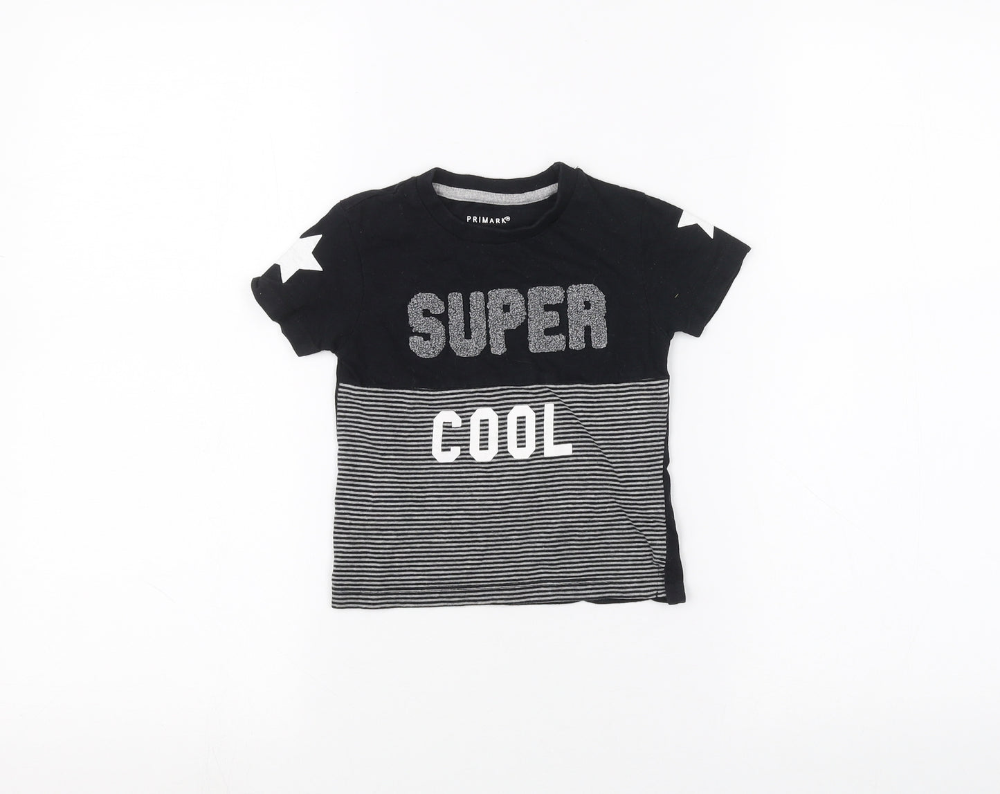 Primark Baby Black   Basic T-Shirt Size 12-18 Months