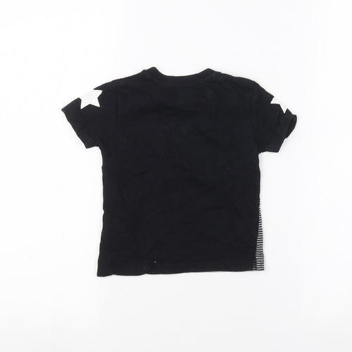 Primark Baby Black   Basic T-Shirt Size 12-18 Months