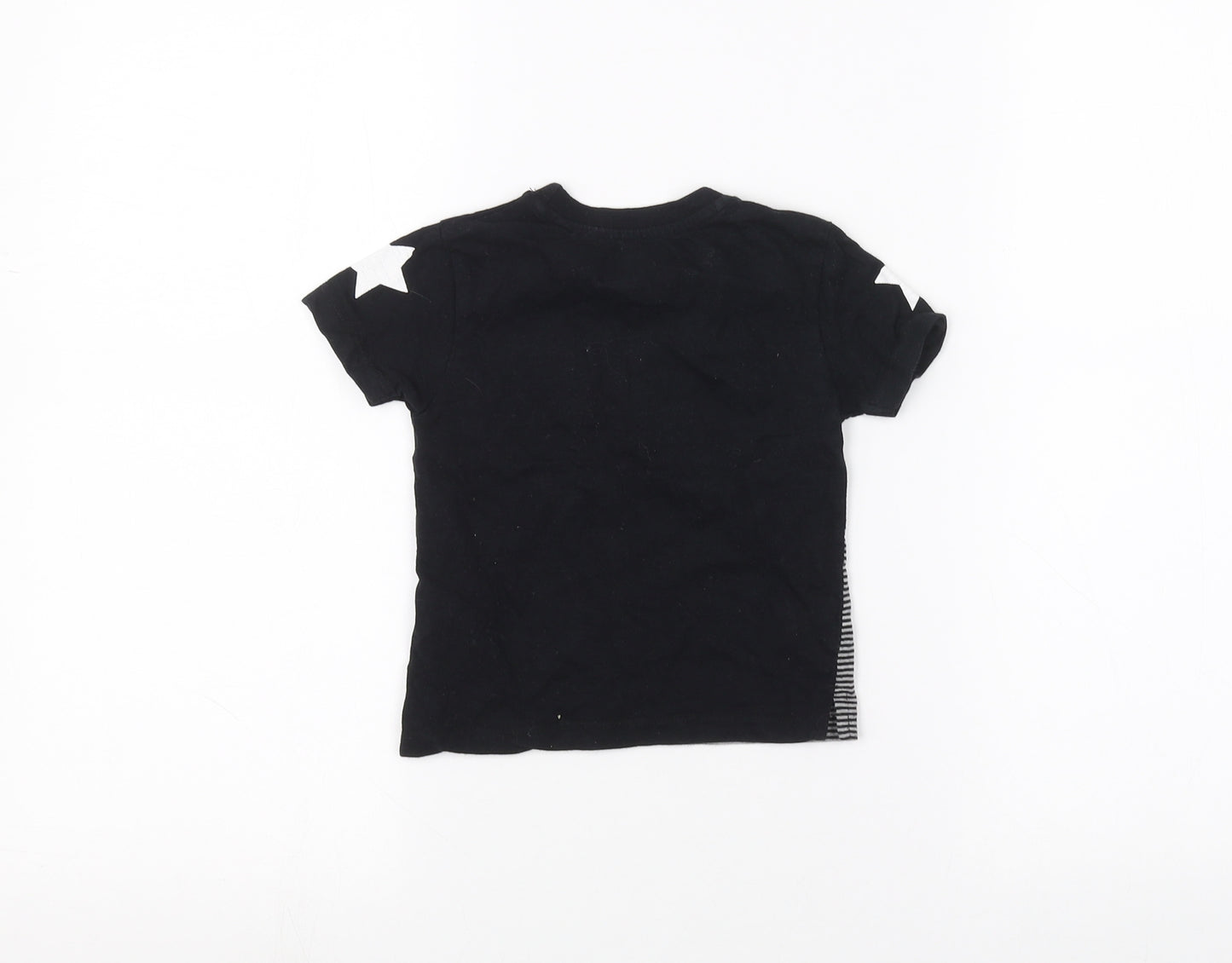 Primark Baby Black   Basic T-Shirt Size 12-18 Months