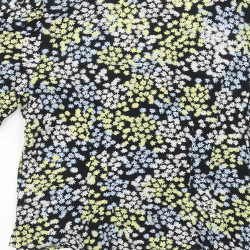 H&M Womens Black   Basic T-Shirt Size 12