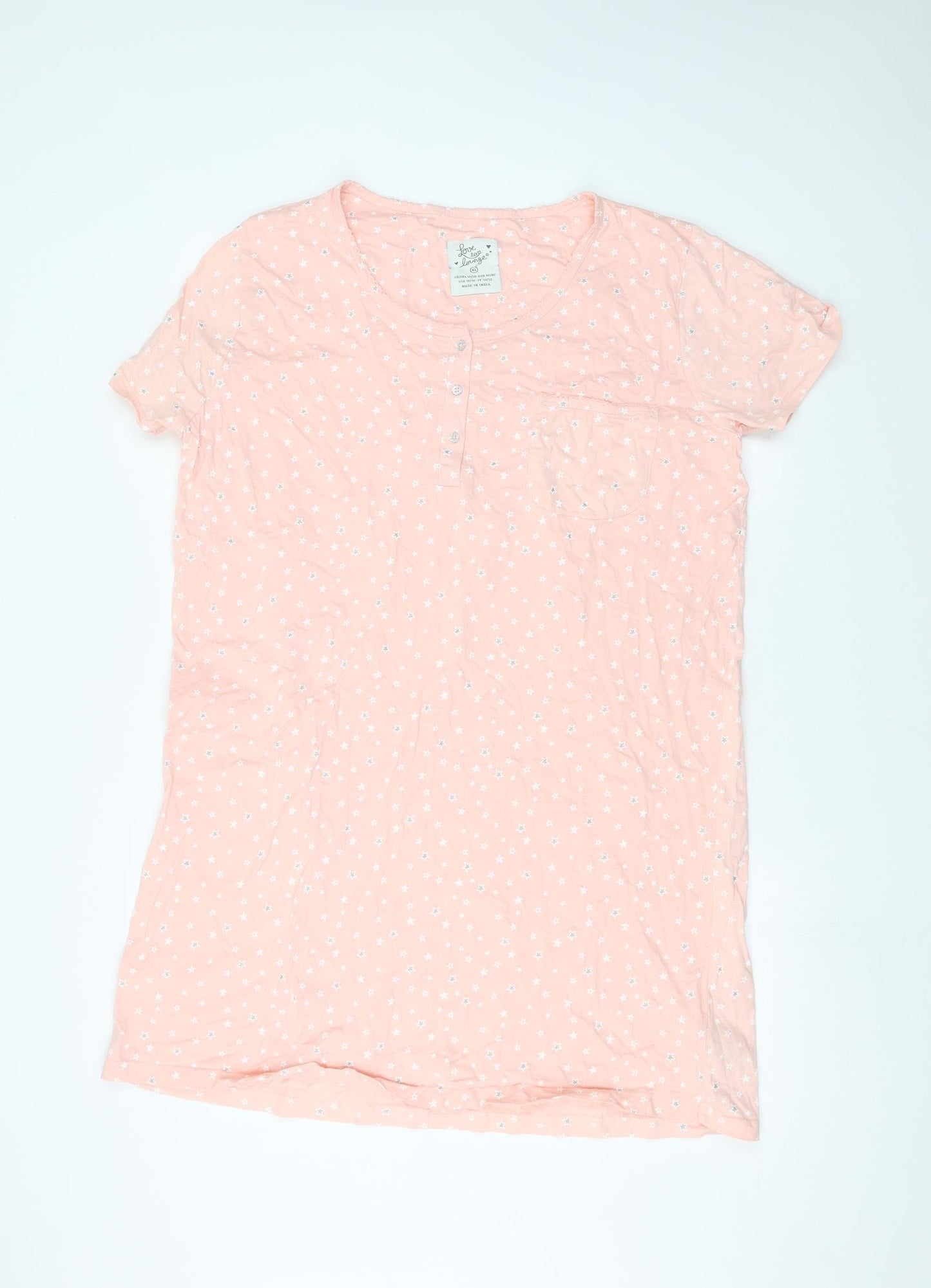 Primark Womens Pink   Basic T-Shirt Size XL