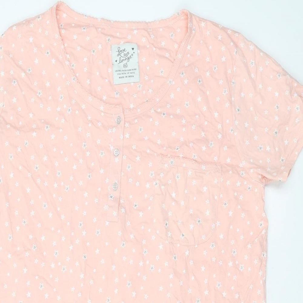 Primark Womens Pink   Basic T-Shirt Size XL
