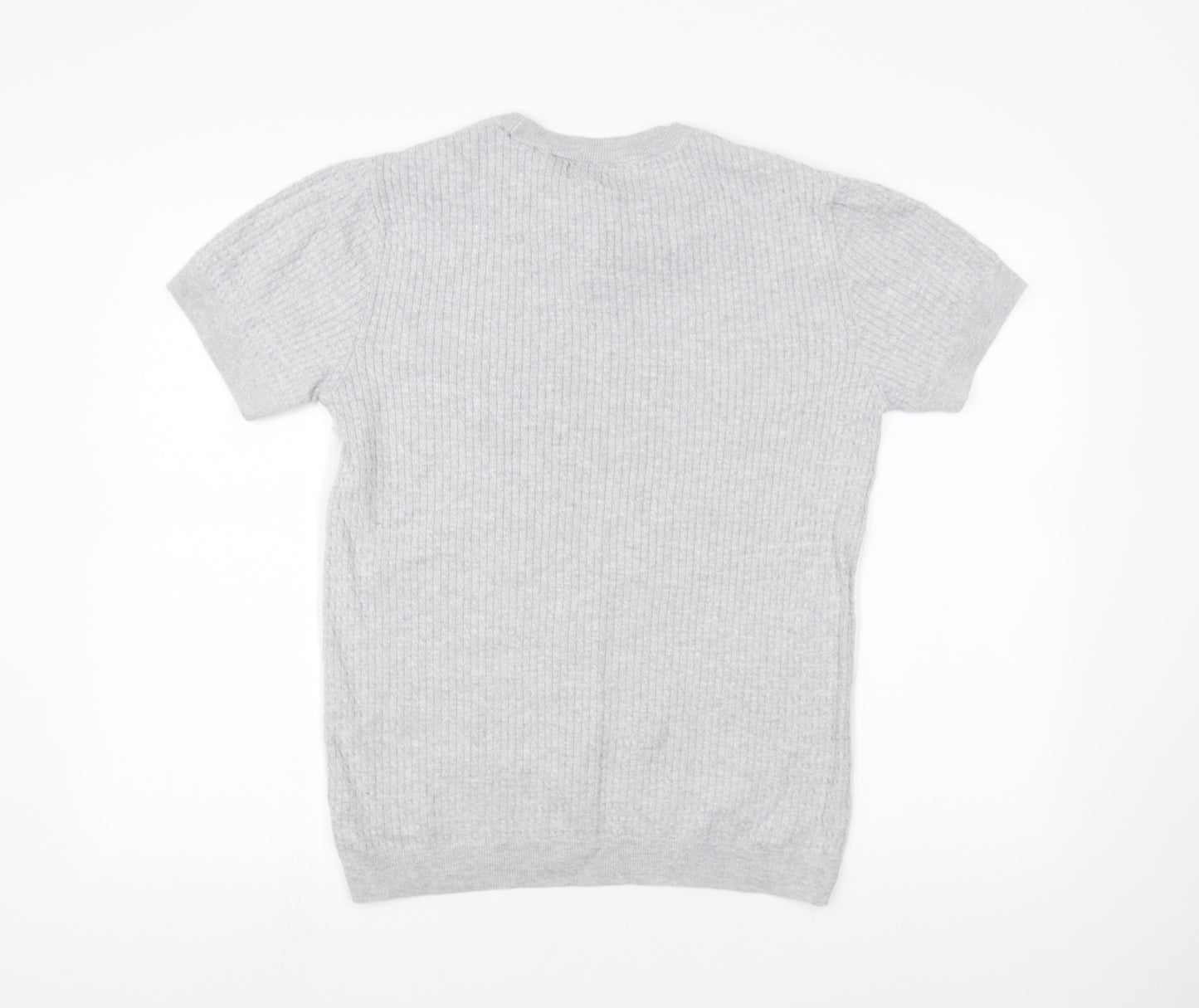 River Island Mens Grey    T-Shirt Size S