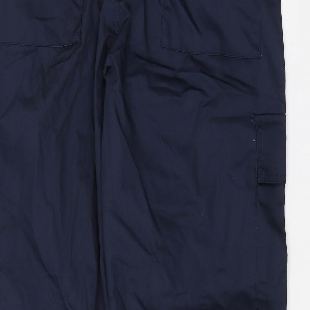 Uneek Mens Blue   Cargo Trousers Size 38 in L30 in