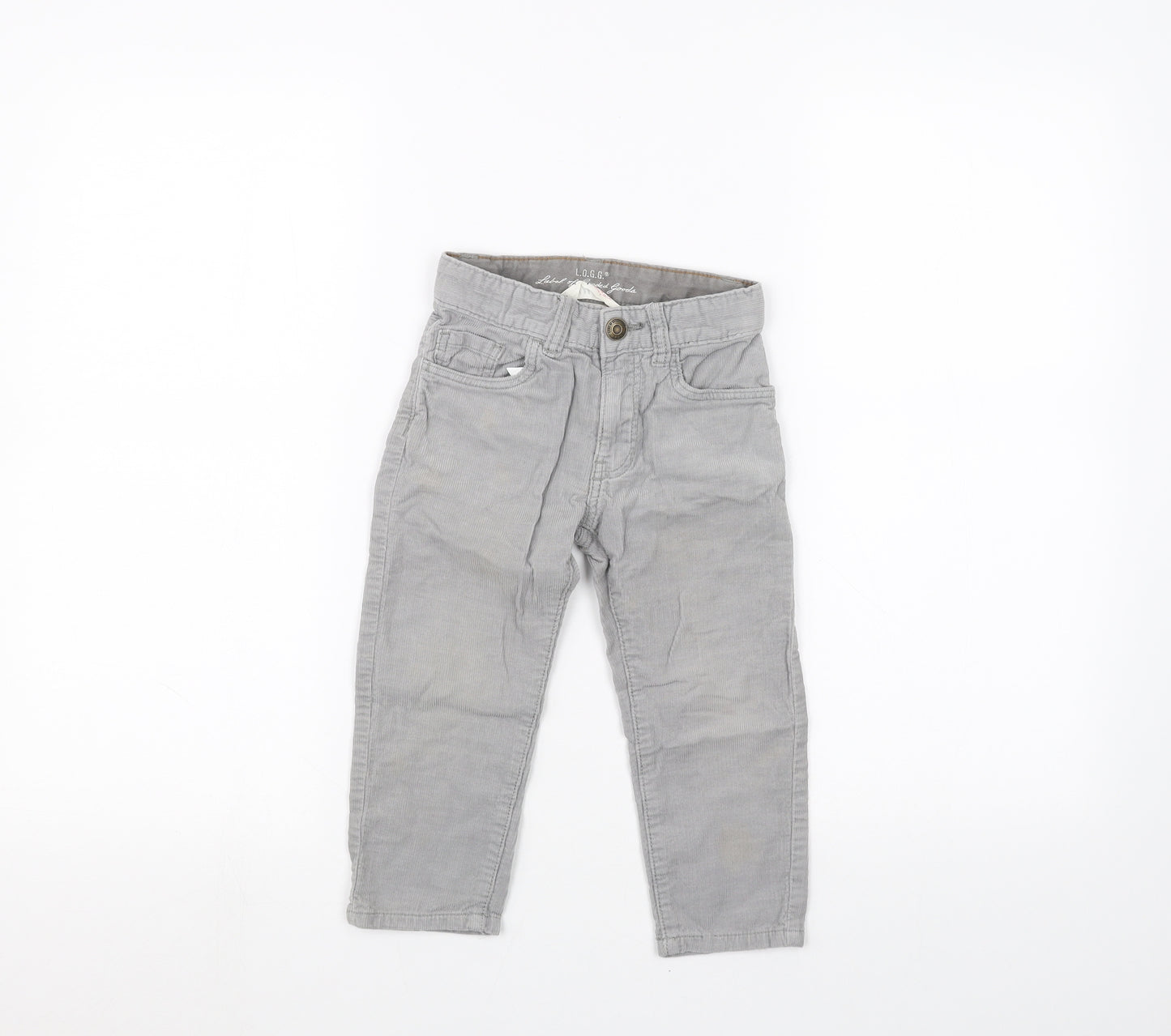 H&M Girls Grey   Straight Jeans Size 2-3 Years
