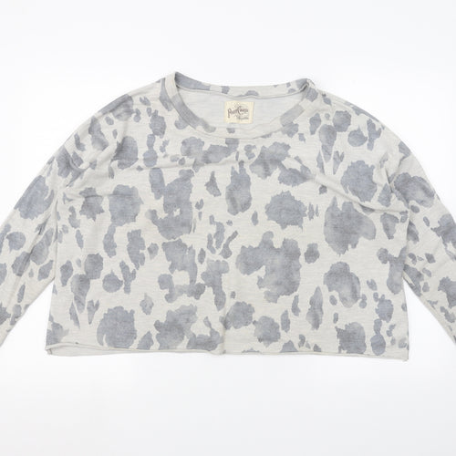 post card Womens Grey   Pullover Jumper Size M