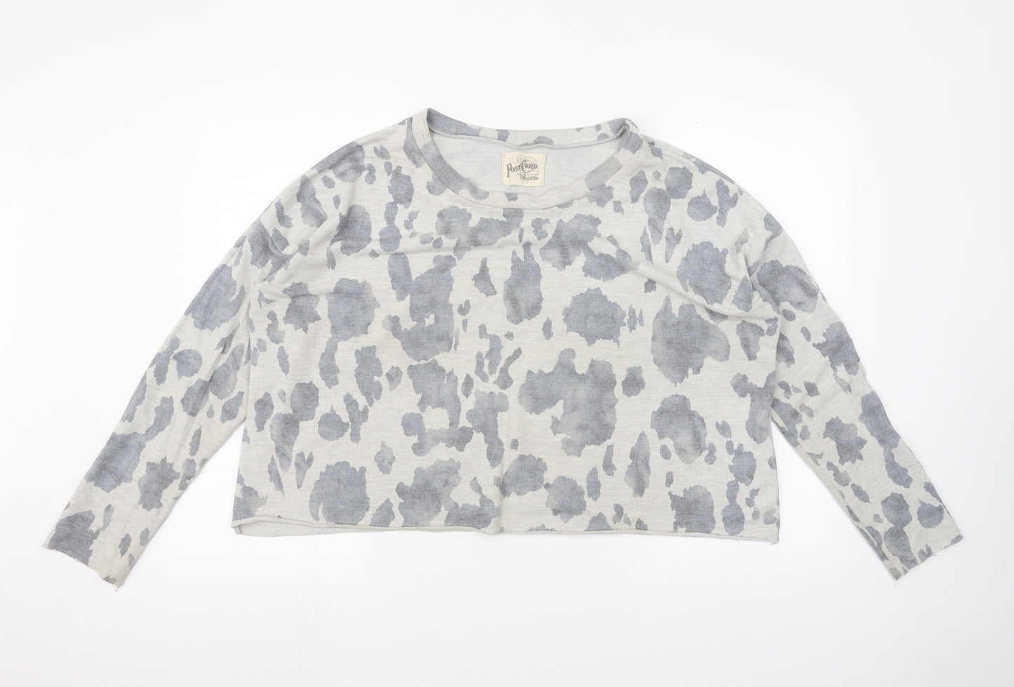 post card Womens Grey   Pullover Jumper Size M